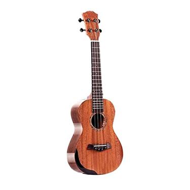 Imagem de Ukulele infantil de mogno de 58 cm para iniciantes Ukeleles de guitarra para iniciantes pacote de ukulele