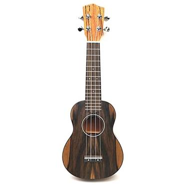 Imagem de Ukulele infantil Ukulele Soprano 53 cm 4 cordas Mini guitarra nogueira material 15 trastes Ukelele Havaí Viagens Guitarra
