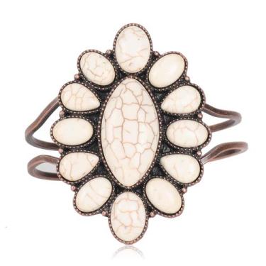 Imagem de Pulsera Montana West RCW-1002 Brazalete Turquesa Estilo Western