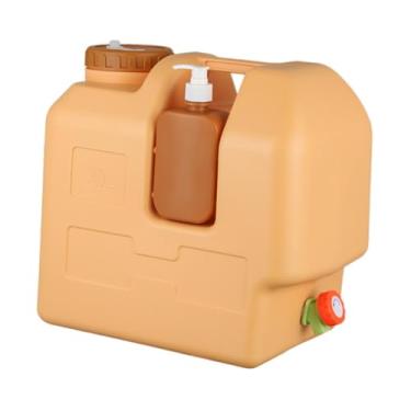 Imagem de rockible Recipiente de água com spigot Bucket Barrel Storage Storage Container para camping mochila sobrevivência Piquennic Outdoor, 30l