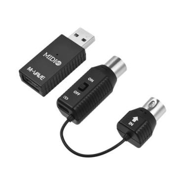 Imagem de Controlador MIDI Sem Fio Chocolate BT Com 4 Botões Pedal Portátil Reca