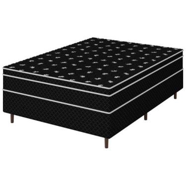 Imagem de Cama Box Casal Umaflex Conjugada de Mola Ensacada 138x52x188cm Carol P