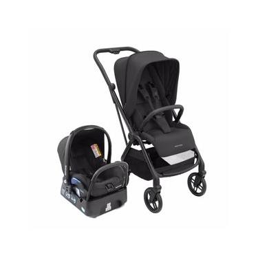 Imagem de Carrinho com Bebê Conforto Travel System Leona² Trio Maxi-Cosi Essential Black