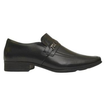 Imagem de Sapato Social de Couro Masculino Jota Pe Air Winner 45022 Preto-Masculino