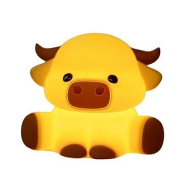Imagem de Lâmpadas Noturnas em Forma de Animais,Iluminação LED Em Forma De De Silicone - Lâmpada De Mesa Animal | Para Quarto De Bebé Sala De Estar Entrada Cozinha Escritório Campismo