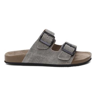 Imagem de Sandalia Feminina  Papete An Em Camurça Slide Ortopedica - AN Boots, C