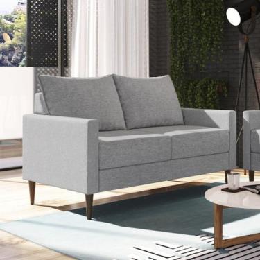 Imagem de Sofá 2 Br 0,8 (2 Ass 0,55) Fideris (2 Lugares. Bipartido) - KF Estofad