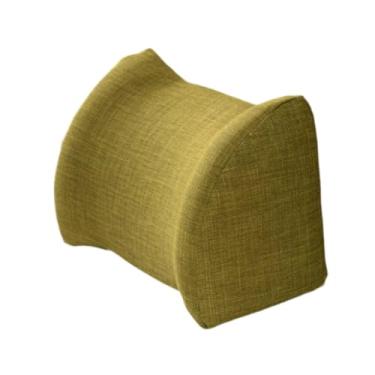 Imagem de KiBcsLic Almofada de apoio lombar, almofada de espuma para apoio costas, de leitura para cadeira de computador, sofá, cadeira de escritório, poltrona, Verde