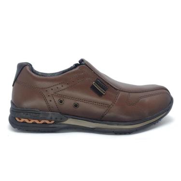 Imagem de Sapatênis Pegada Masculino Couro Amortech Slip On 114863-Masculino