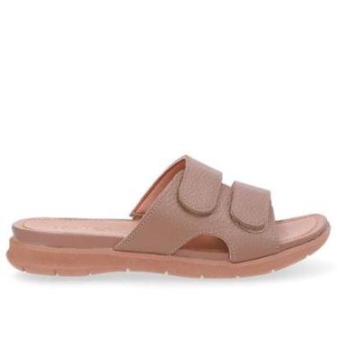 Imagem de TAMANCO USAFLEX SLIDE EM COURO REF AA30017 FEMININO-Feminino