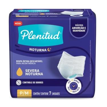 Imagem de Kimberly-Clark – Absorvente Plenitud Noturna P/M com 7 unidades