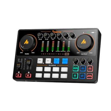 Imagem de Mesa de Som Maono Caster E2 Gen2 Preto 2x entradas XLR Phantom Power 48V