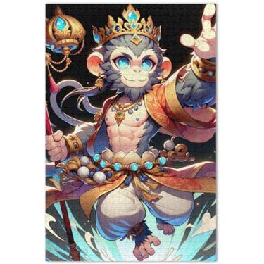 Imagem de Unicórnios roxos cenário fantástico quebra-cabeças 500 peças adultos pintura animal quebra-cabeças difíceis família elefante branco presentes, 51 x 35 centímetros