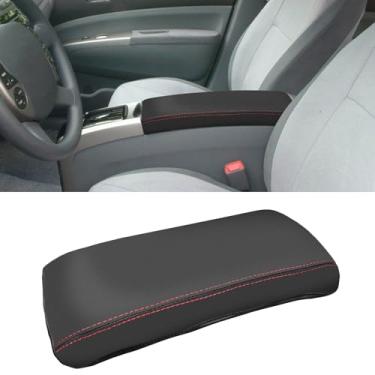 Imagem de SUNBREATH Capa de apoio de braço compatível com console central para Toyota Prius 2004 2005 2006 2007 2008 2009 couro descanso de braço tampas protetor almofada almofada