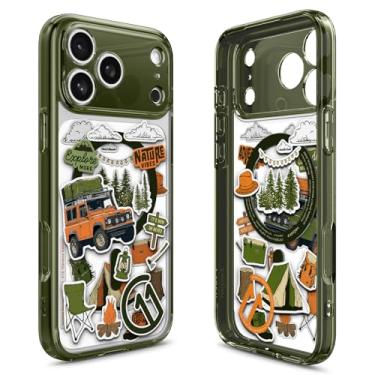 Imagem de Spigen Coleção Ultra Hybrid c11 para iPhone 17 Pro Max [Design de impressão digital direta personalizado] - c11 Traverse