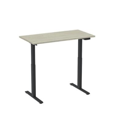 Imagem de Mesa Elétrica Com Regulagem De Altura 150cm(l) Preto-castanheira Natural