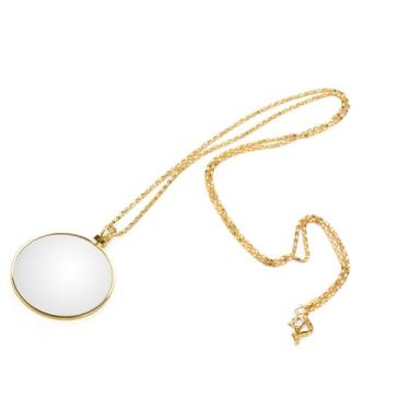 Imagem de 5X Lupa Monóculo Lupa Colar Lupa de Lupa, para Olhos, Hobbyists, Colecionadores de Selos, Joalheiros, Leitores de Mapas, Reparadores de Relógios, The Gargen, Carimbo, Moeda, Gemas, com, (G