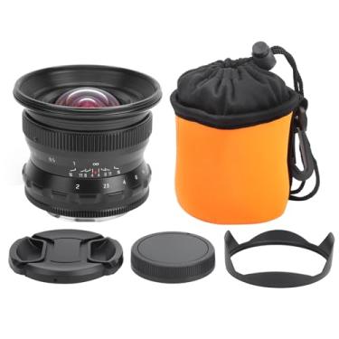 Imagem de Mbeysaq Otimizada para câmera, a lente olho de peixe de foco fixo de grande angular F2 de 12 mm oferece fotos de cenário deslumbrantes. Com sua lente grande angular e grande abertura, esta lente c