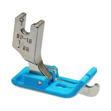 Imagem de Pé De Máquina De Costura Industrial Com Guia De Borda Direita 1/4 3/16