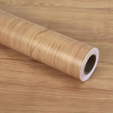 Imagem de Papel de Parede Madeira Nó Escuro Texturizado 10 METROS PREMIUM Sala Q