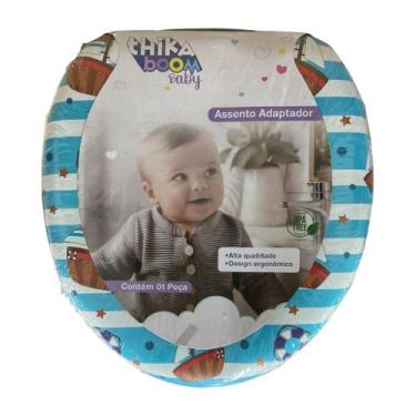 Imagem de Assento Adaptador Infantil para Vaso Sanitário - Azul - THIKA