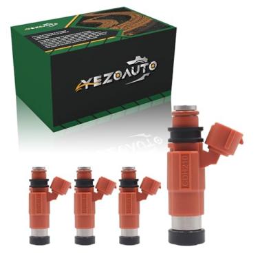 Imagem de Yezoauto Conjunto de 4 injetores de combustível para motores de popa Yamaha 115 HP quatro tempos 2000-2025 Repalces OEM # 68V-8A360-00-00 CDH-210 INP-771