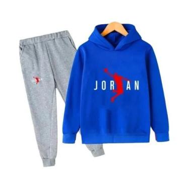 Imagem de Conjunto De Moletom Infantil Com Calças E Estampa De Letras 2 Peças Pr