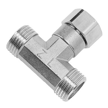 Imagem de Generic Encaixe de Tubo Em T de 3 Vias de Alta Pressão Em Aço Inoxidável 304 para Ar de água, Conexão Firme para Gás de Hardware de Encanamento, Adaptador de Tubulação G1/2 para Uso Doméstico (Rosca