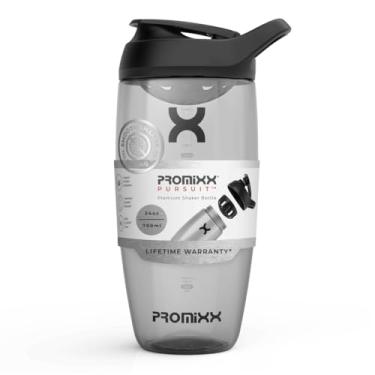 Imagem de Promixx Pursuit Garrafa coqueteleira de proteína – Garrafas premium para liquidificadores esportivos para misturas de proteínas e shakes de suplemento – Coqueteleira de proteína durável e fácil de limpar