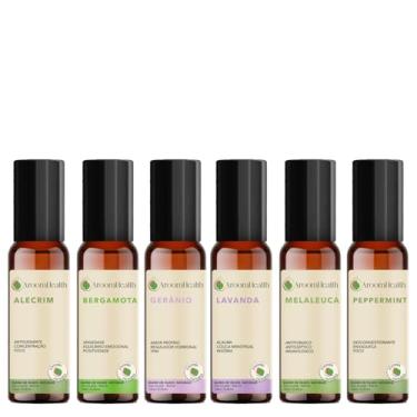 Imagem de Kit 6 blends óleos essenciais em roll-on 10 ml cada - Fórmula exclusiva