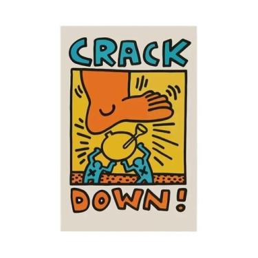 Imagem de Pinturas Em Tela De Arte De Graffiti, Pôsteres De Parede Lucky Strike,