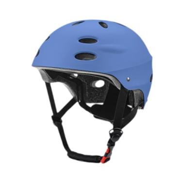 Imagem de harayaa Capacete de bicicleta, capacete portátil para ciclismo de estrada infantil, Azul