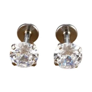 Imagem de Brincos De Piercing Labret Tragus Em Aço Inoxidável Cirúrgico 16G Com 