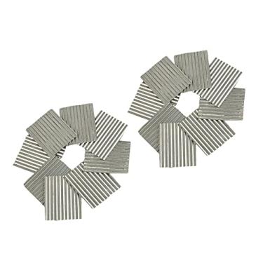 Imagem de JWQFBC 2x 8 Peças em Escala 1/35 de Dioramas de Galpão de aço com Telhas Onduladas para Maquetes de Construção