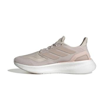 Imagem de adidas Tênis feminino Pureboost 5, Putty Mauve/Sandy Pink Met/Sandy Pink, 5.5
