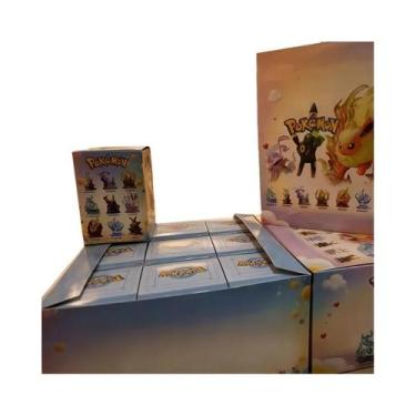 Imagem de Eevee Jolteon Sylveon Pokémon Caixa Surpresa De Aventura Figura De Açã