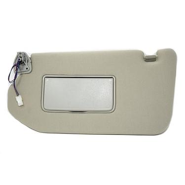 Imagem de Peças Sentinel Bege Driver Lado Esquerdo Substituição do Visor Solar Compatível com Nissan Pathfinder 2013-2019, Infiniti QX60 2014-2019, Infiniti JX35 2013 Substitui 96401-9PB0A, 96401-3JA0A
