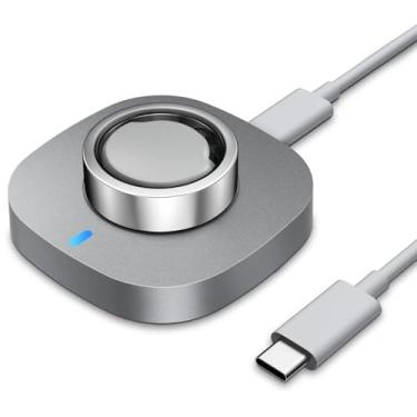 Imagem de Vigamen Carregador compatível com Oura Ring Gen 3 Horizon/Heritage-Size 9, estação de carregamento rápida e segura com cabo USB-C para Smart Ring