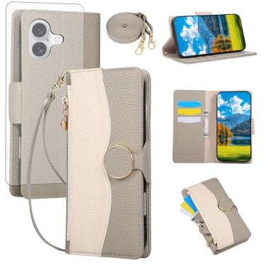 Imagem de Asuwish Capa de telefone para iPhone 16E/SE4 PJLZWLLK EUA cinza