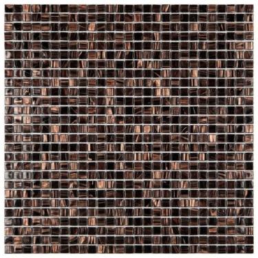 Imagem de Kit 1m² Pastilha de Vidro 30cm X 30cm Preto