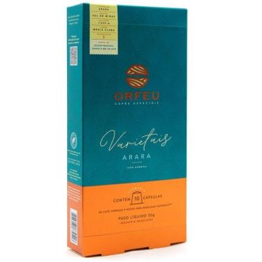 Imagem de Café Varietais Arara em Cápsulas Orfeu 10 Unidades