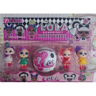 Imagem de Kit 4 Bonecas + Bola Lol Surprise Com Acessórios