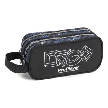 Imagem de Estojo Infantil Masculino ProPlayer, Preto