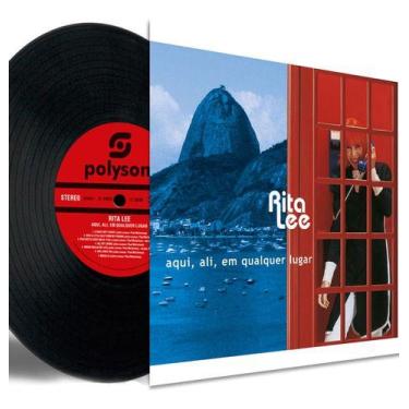Imagem de Lp Vinil Rita Lee Aqui Ali Em Qualquer Lugar Polysom Lacrado