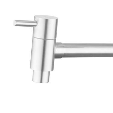 Imagem de Torneira Banheiro Lavatório Inox Mesa Longa 35 Cm Nox09 Doan