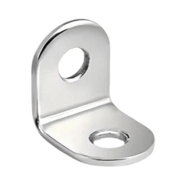 Imagem de Suportes De Canto Em L 10 20 50 Peças Fixadores De Ângulo Reto Para Ca