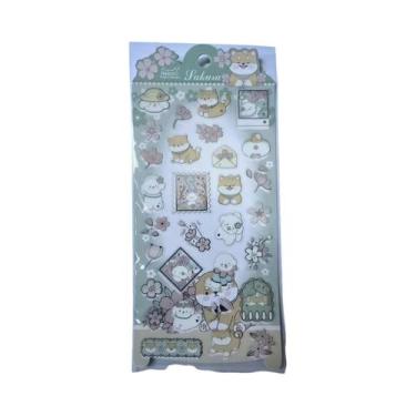 Imagem de Adesivos Decorativos De Animais Com Flores De Cerejeira Sakura Importa