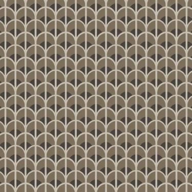 Imagem de Papel de Parede Thema Geométrico Marrom 28867