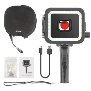 Imagem de Luminária Aquática com Filtro e Disparador para GoPro 5/6/7 Black