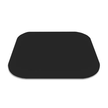 Imagem de Prato Giratório Centro De Mesa Tampo Tábua Para Mesa 60 Cm - Preto Laca